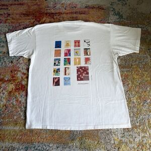 Vintage 1996 Roland Garros French Open Poster Art T-Shirt Size XL
